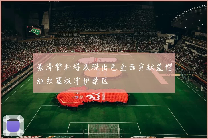 豪泽赞科塔表现出色全面贡献盖帽组织篮板守护禁区